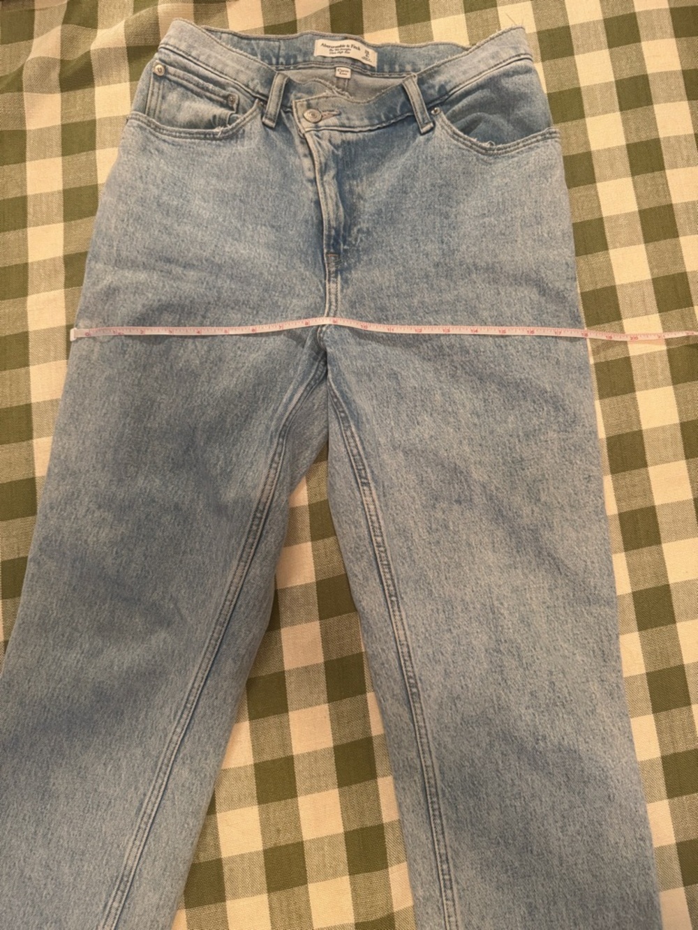 Abercrombie & Fitch Curve Love Ultra High Rise 90’s Straight jeans - Picture 9 of 12